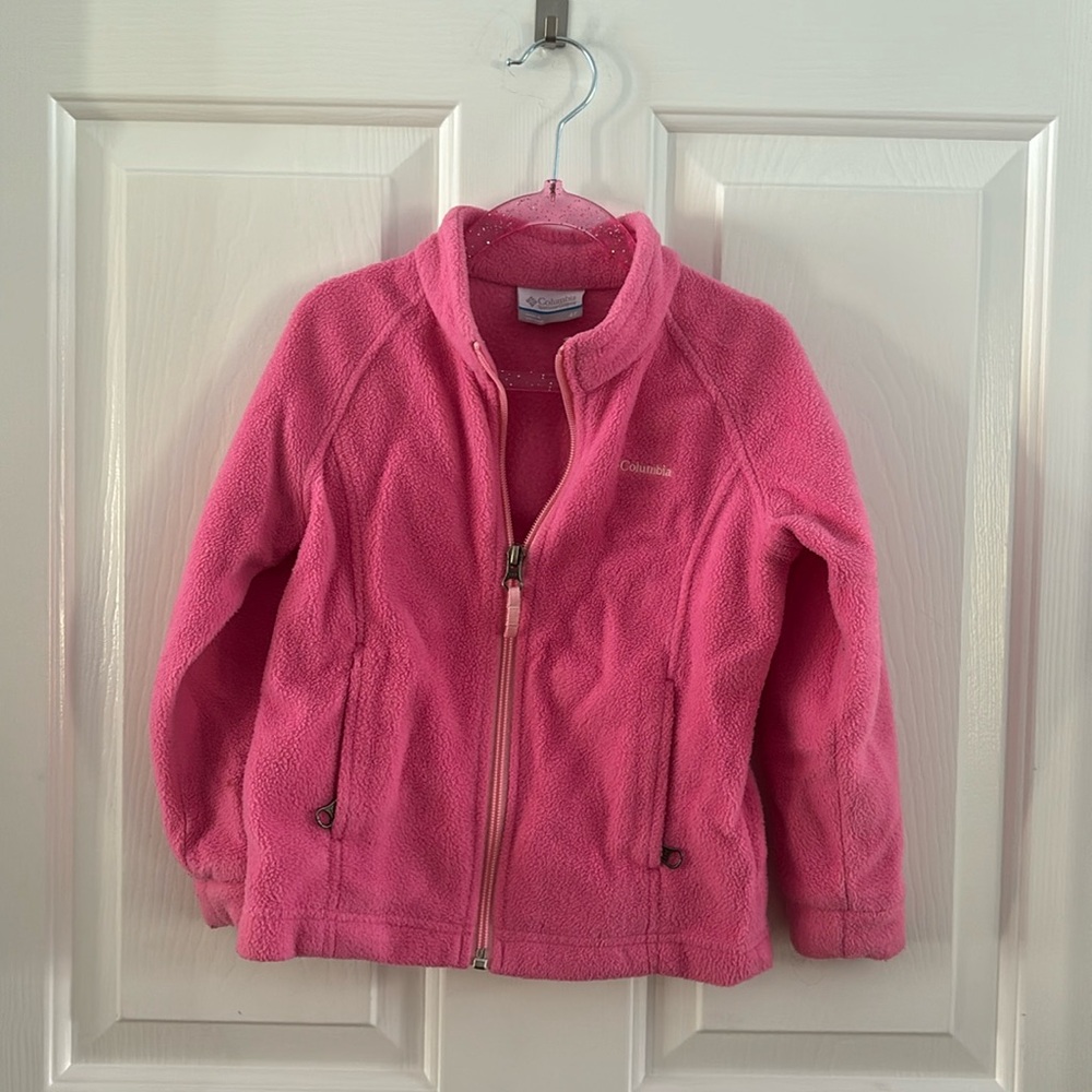 Columbia Fleece Jacket Girls 4T Pink